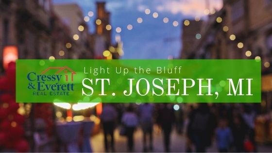 St. Joseph MI Light Up the Bluff